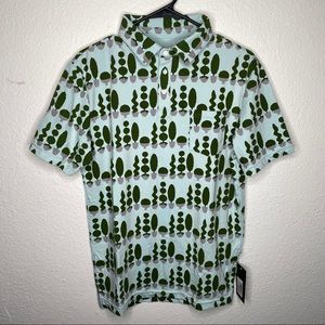 Kickee pants print short sleeve jersey polo